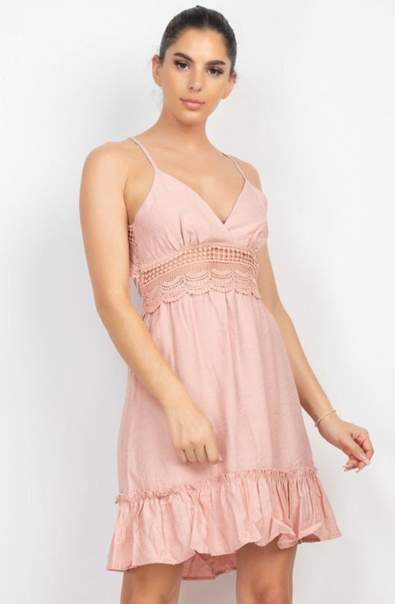 elena pink dress Agash Elena Dress  AGASH