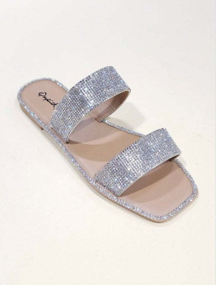 Dazzle Rhinestone Open Toe Sandals