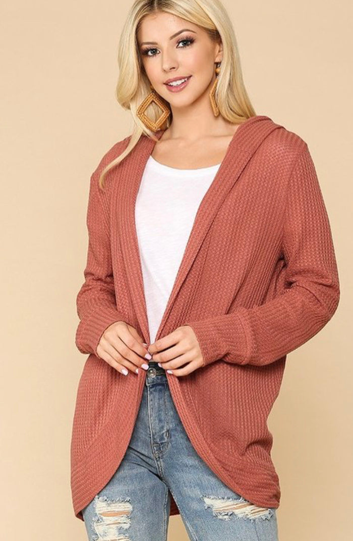 Rust Cardigan